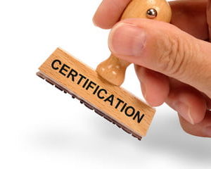 certification